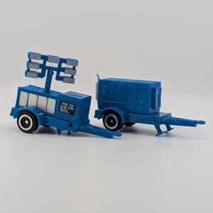 Hot Wheels / Matchbox Utility Trailer Bundle – Generator Trailer & Light Tower (